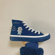 Space Walk High-Top Shoes Sneakers