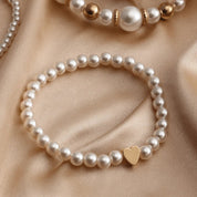 Flari Pearl ribbon pack of 4 - fits all wrists Jewellery