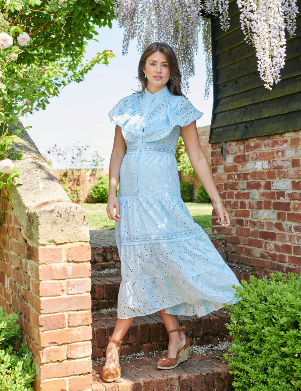 Samara™ | Light Blue Santorini Dress Dresses