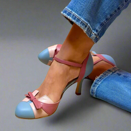 Pain Free Comfort Heels Blue heel