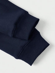 Men's Stand Collar Half-Zip Sweatshirt Sweaters