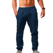 Marty | Stylish Trouser Dark Blue Broeken