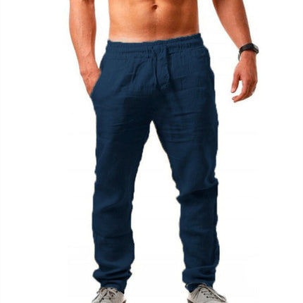 Marty | Stylish Trouser Dark Blue Broeken