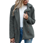 Morgan - Fleece Jacket Gray Coat