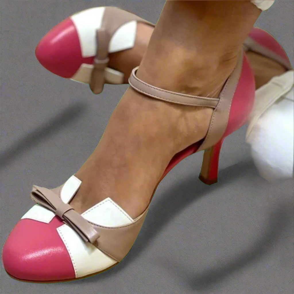Pain Free Comfort Heels Pink heel