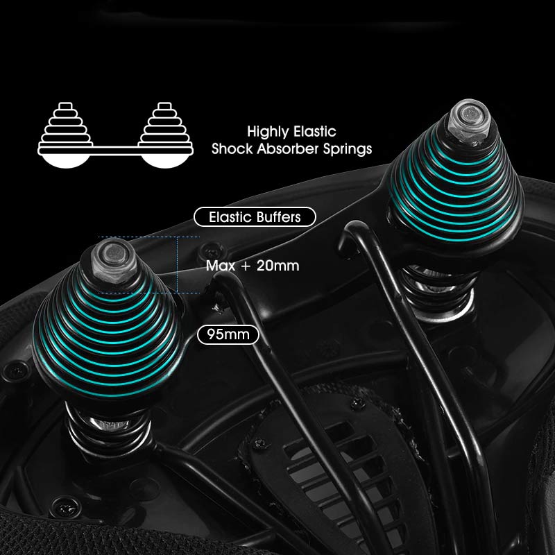 West Biking Extra-Wide Bike Saddle Home & Garden