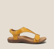 Adjustable Leather Orthopedic Sandals With Arch Support Women Sandals