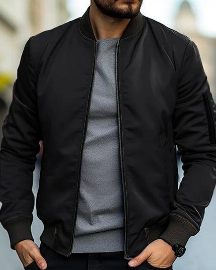 Linus | Bomber Jacket Black