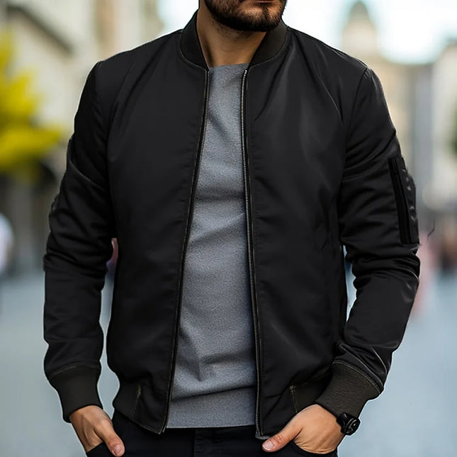 Linus | Bomber Jacket Black