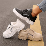 Thick-Soled Casual Sneakers for Women Sneakers