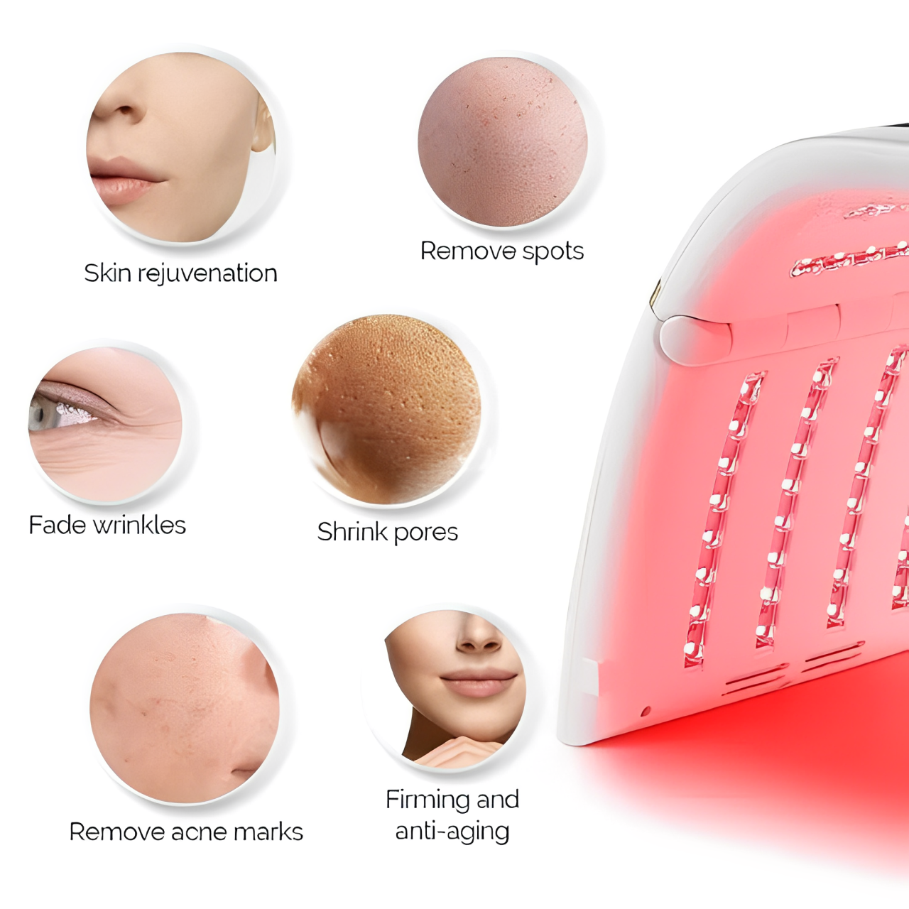 7 Colors Pdt Led Photon Light Therapy Machine Beauty