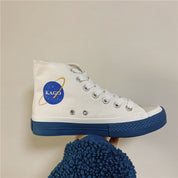 Space Walk High-Top Shoes Sneakers