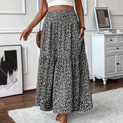 Women's Boho Floral Maxi Skirt Skirts