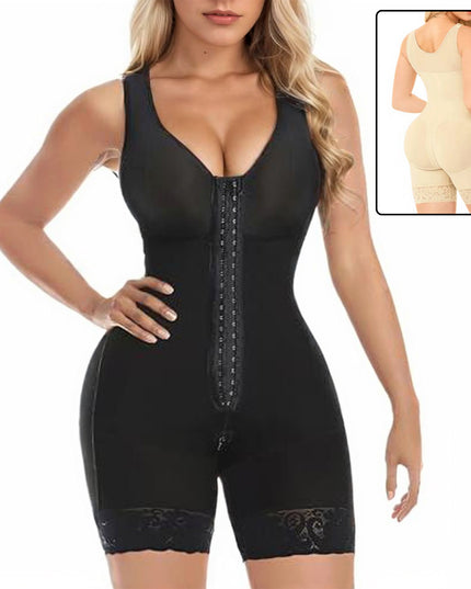 Shapewear heldragt til kvinder med mavekontrol efter operation, fuld kropsformende, baldeløfter med lynlås i skridtet, skimsbodysuits elegant bodysuitfajashaper 5