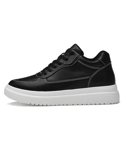 Men's Height-Increasing Sneakers Black +6CM Fire