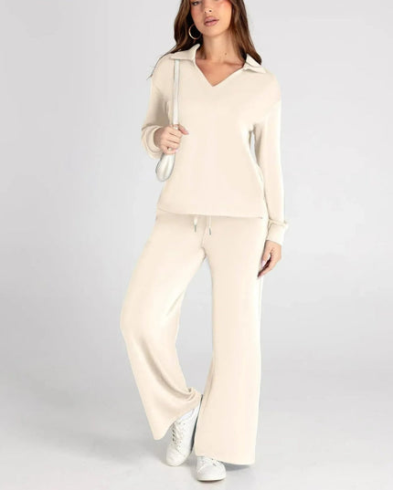 Eline | Luxe Loungewear Set Beige