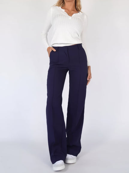 EVA | WIDE TROUSERS Blue