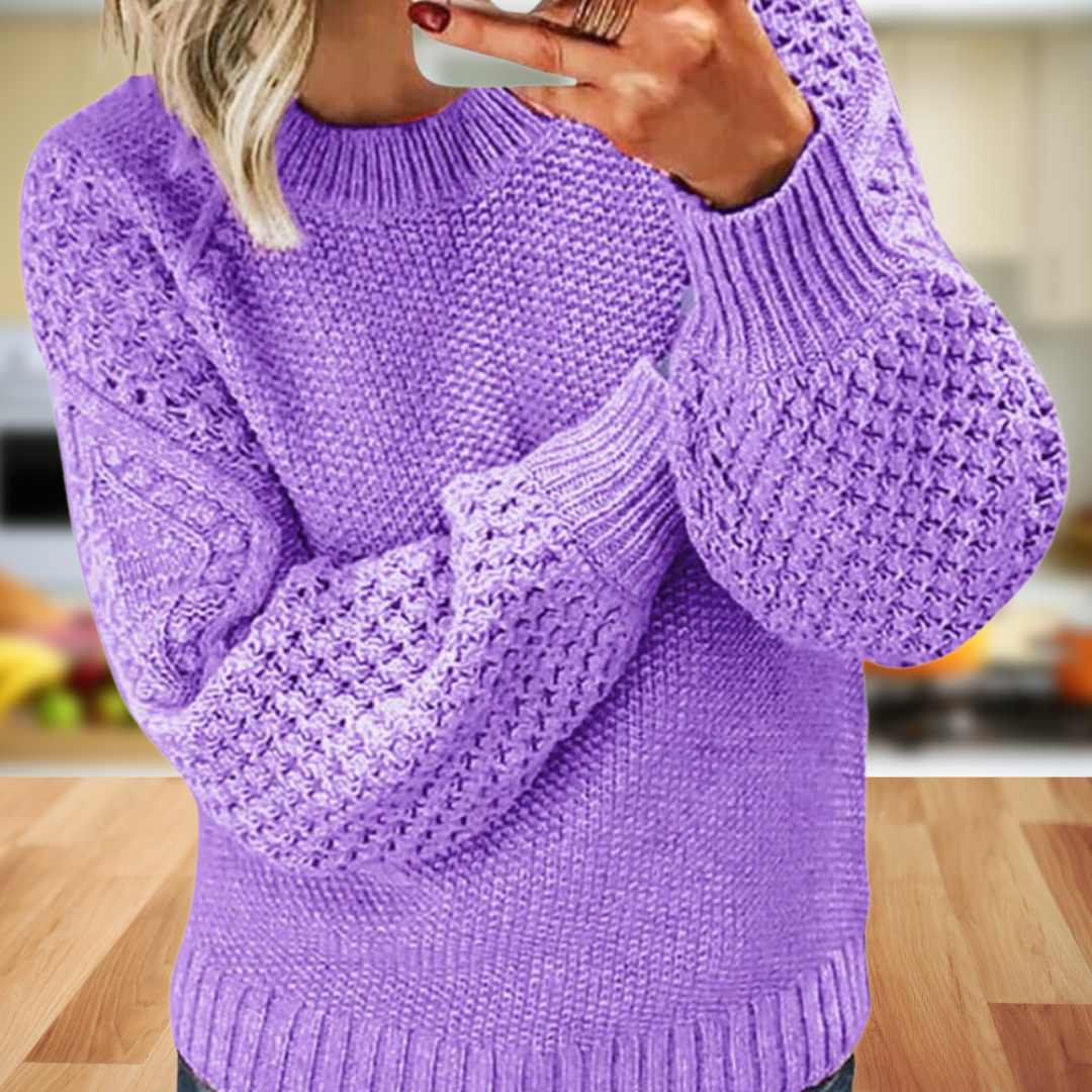 Milly | | Elegant Sweater Purple