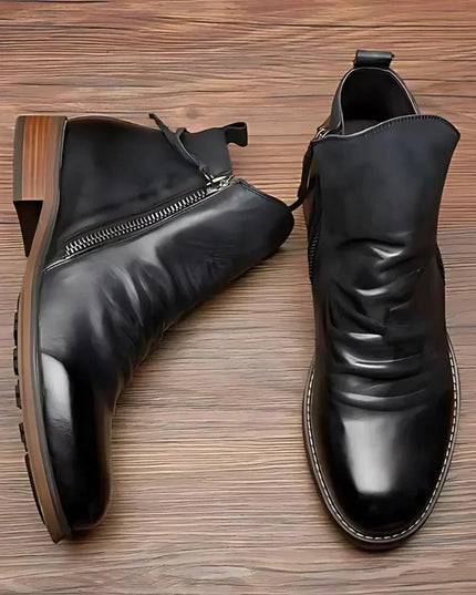Leonardo™ - Leather Ankle Boots Boots