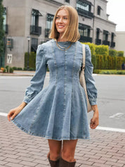 Denim Darling Mini Dress Denim Dresses