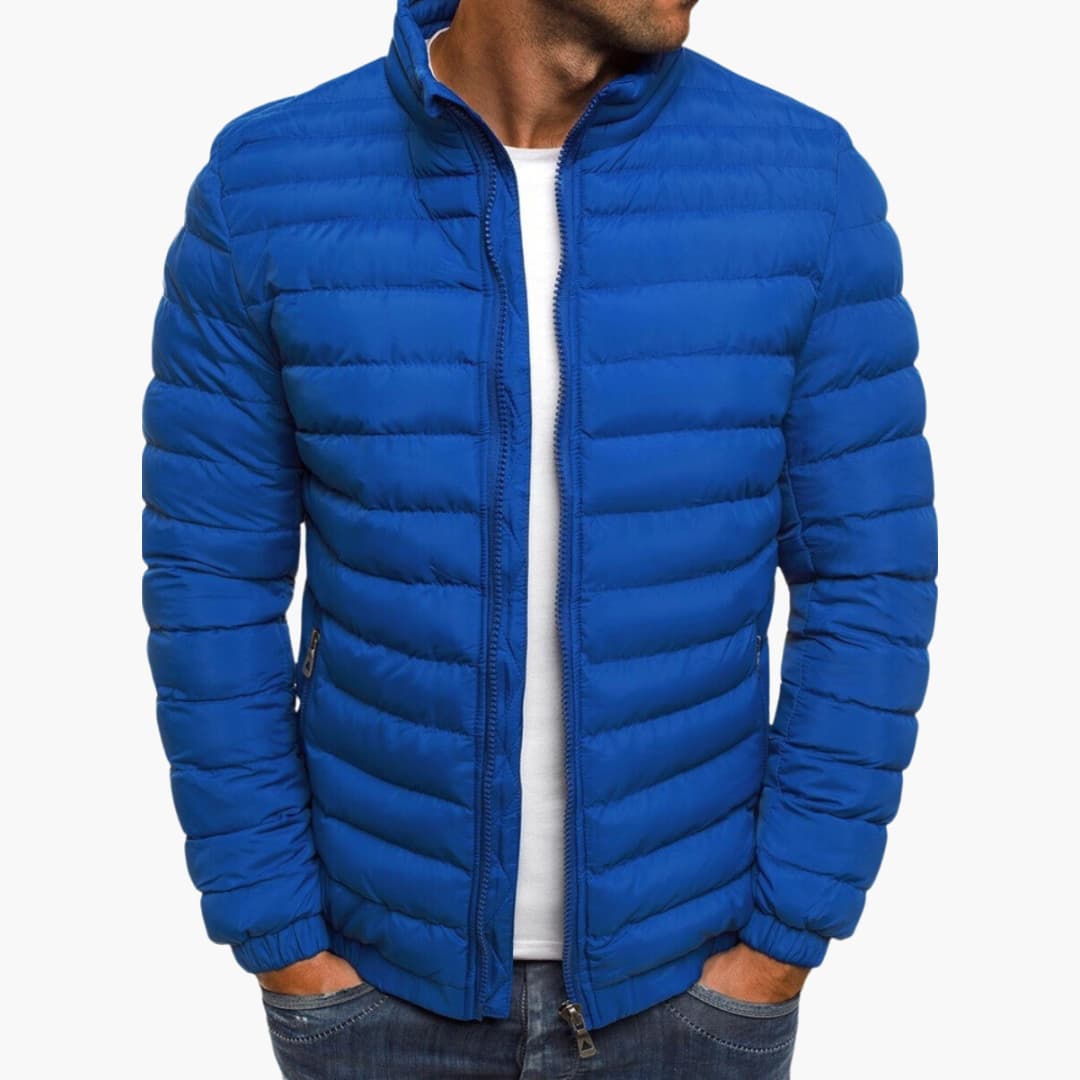 Archie | Premium Quilted Jacket Blue Jacket