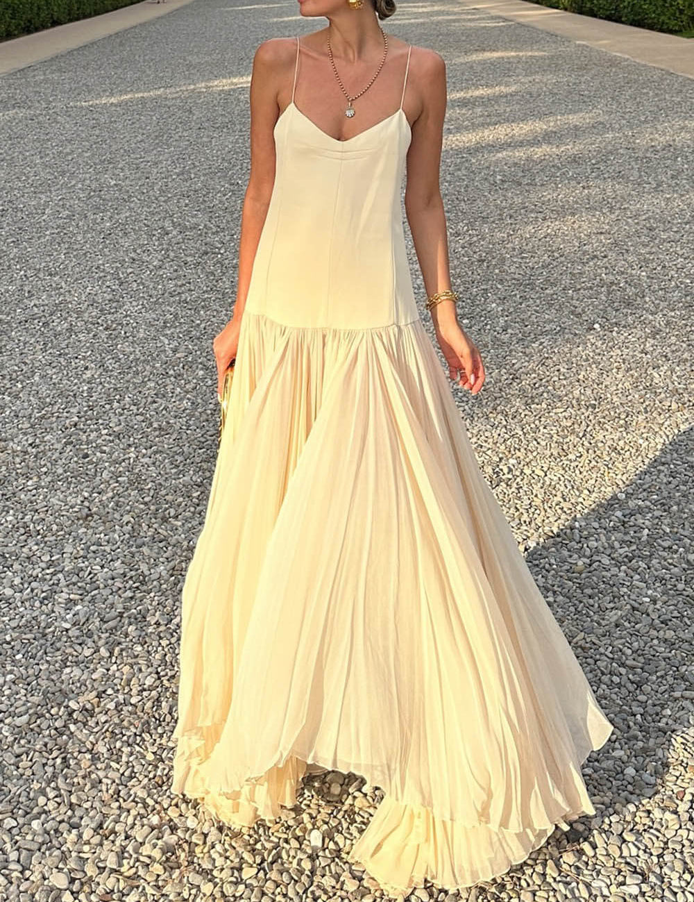 Strappy Drop Waist Irregular Dress Dresses