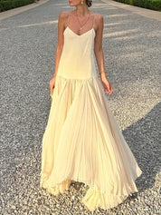 Strappy Drop Waist Irregular Dress Dresses