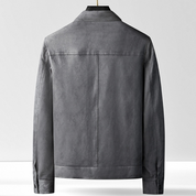 Frontier Suede Jacket – Rugged Chic Outerwear Men Jacket