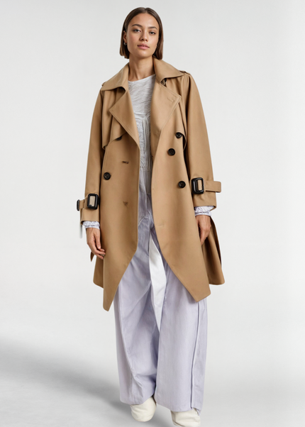 Beatrice Classic Trench Taupe