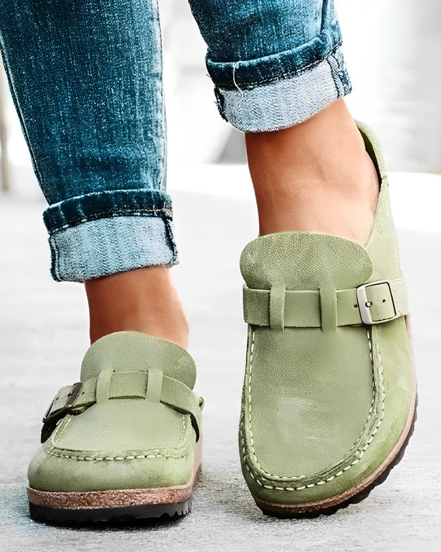 Ella | Vintage Sandal Light Green