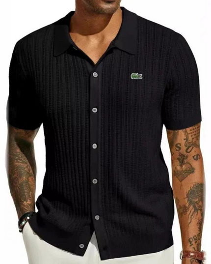 Men's Classic Fit Tailored Shirt Black Shirts