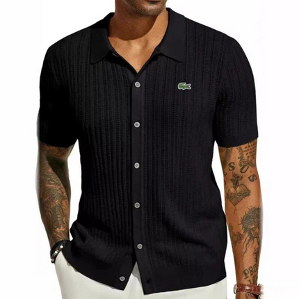 Men's Classic Fit Tailored Shirt Black Shirts