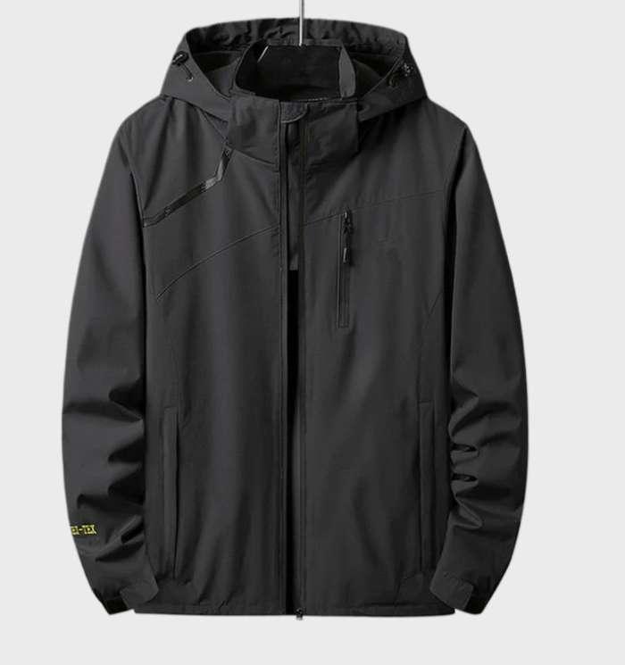 Men's Lightweight Windproof and Waterproof Hooded Jacket Jacket