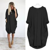 Luna - Comfortable and cute dress Black Dress