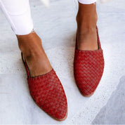 Tany | Woven Sandals Red Sandals
