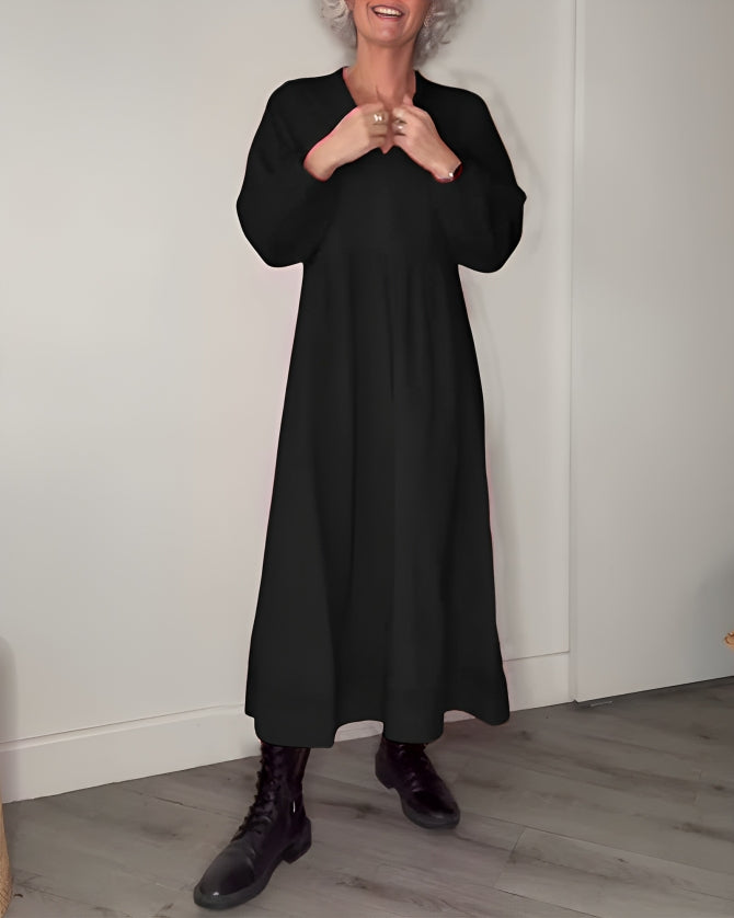 Gloria | Long dress Black Dresses
