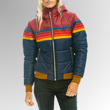 Versatile Casual Zip-Up Jacket Dark Blue Casual Zip-Up Jacket