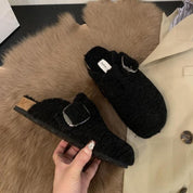 Women's Ultra-Soft Indoor Slippers Black Slippers