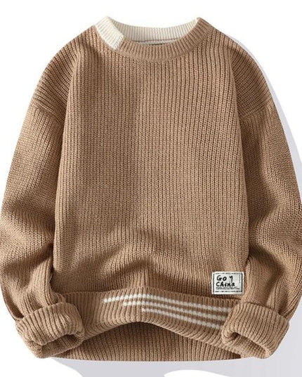 Sam | Cozy Knit Sweater Brown