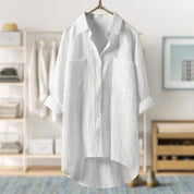 Mai | Sleeved Blouse White