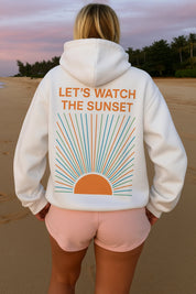 Zoey Evening Bliss Hoodie - Cozy & Chic White Women's Hoodie