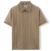 Men's Summer Knitted Polo Shirt Shirts