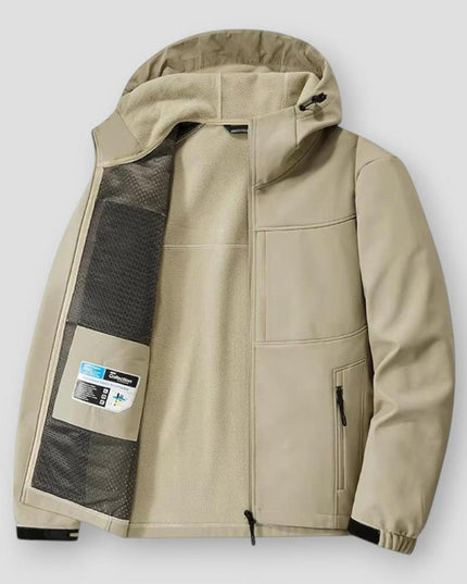 Men's Outdoor Winter Parka Jacket Khaki jackets