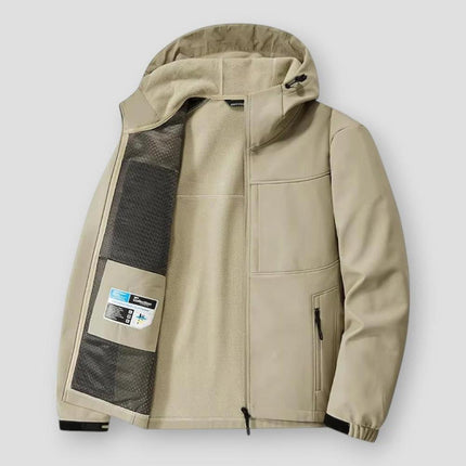 Men's Outdoor Winter Parka Jacket Khaki jackets