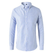 Rai | Striped Shirt Azure