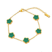 Andalusia Set Bracelet Green Jewelry Sets