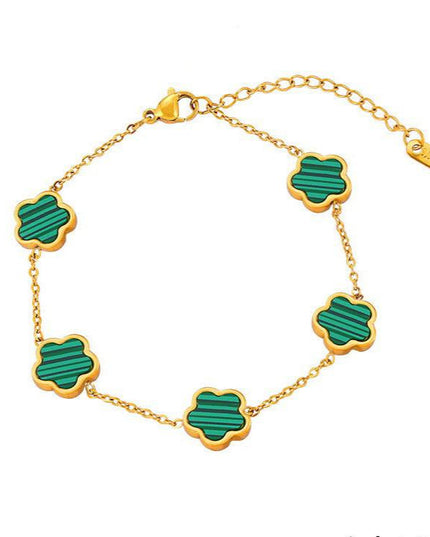 Andalusia Set Bracelet Green Jewelry Sets
