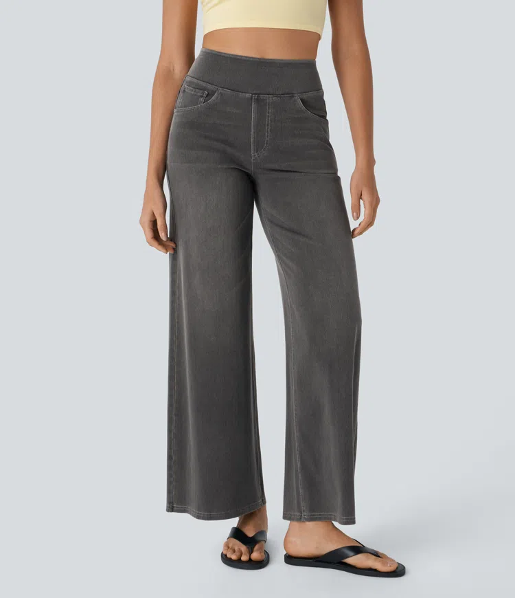 Mel | Comfortable high-waisted jeans Pants