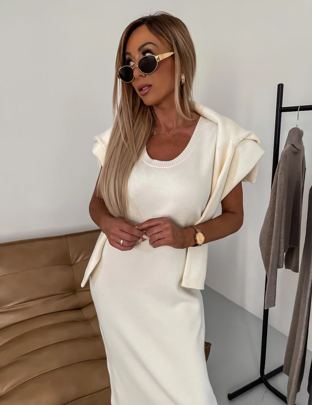 Leona | Elegant Warm Set Dress