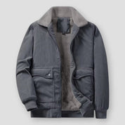 Corduroy Jacket Sherpa Lined All Weather Winter Warmth - OKOHOKO™ FASHION